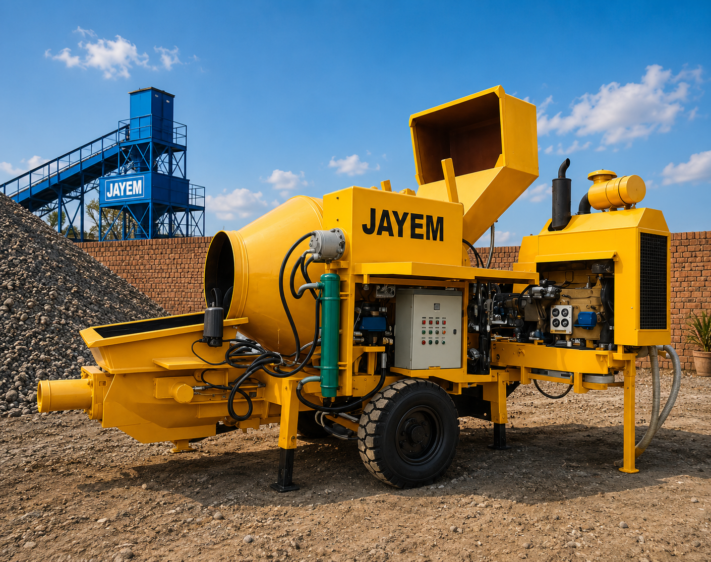 Concrete Mixer Pump